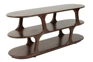 Housecraft Living Hnědý dřevěný regál YLVA 50 x 120 cm